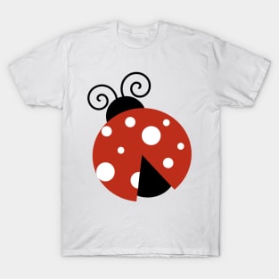 Ladybug, Cute Ladybug, Red Ladybug, Ladybird T-Shirt